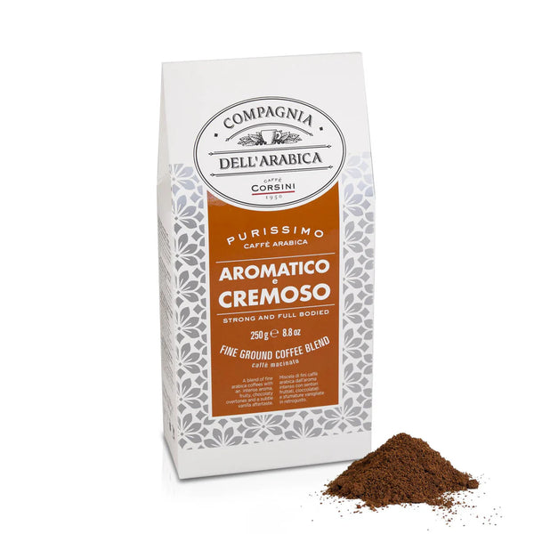 დაფქული ყავა Compagnia Dell'Arabica Aromatico e Cremoso 250 გრ