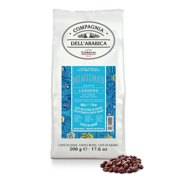 ყავის მარცვლები Compagnia Dell'Arabica Decaffeinato 500 გრ