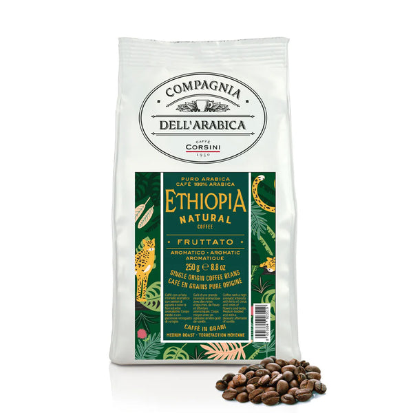 ყავის მარცვლები Compagnia Dell'Arabica Ethiopia natural 250 გრ