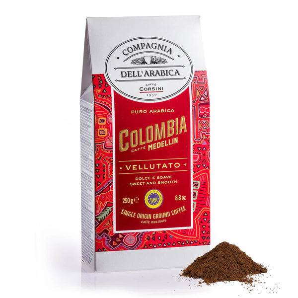 დაფქული ყავა Compagnia Dell'Arabica Colombia Meddelin 125 გრ