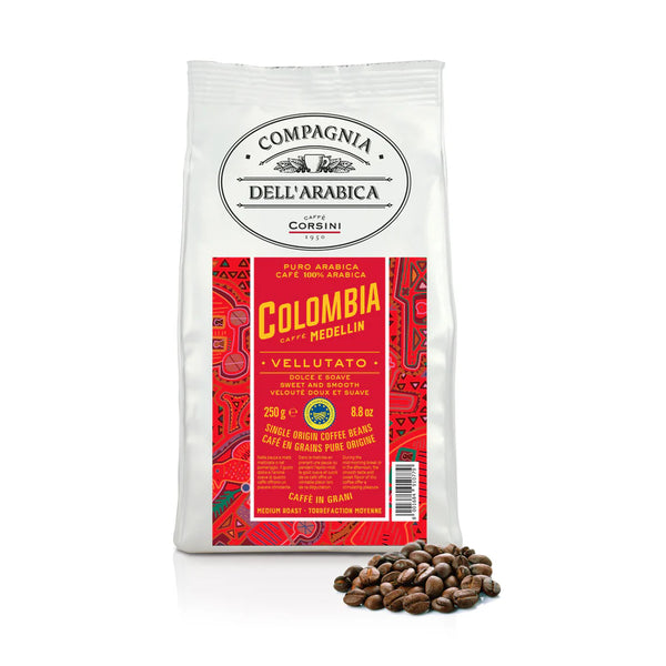 ყავის მარცვლები Compagnia Dell'Arabica Colombia Meddelin 250 გრ