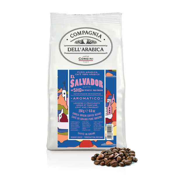 ყავის მარცვლები Compagnia Dell'Arabica El Salvador 250 გრ